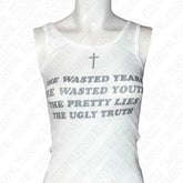 Bxoxo Streetwear Letter Printed Women's Sleeveless Tank Tops Hip Hop Punk Emo Girls Y2K Fashion Sexy Rock Gothic baby Women's Crop Top